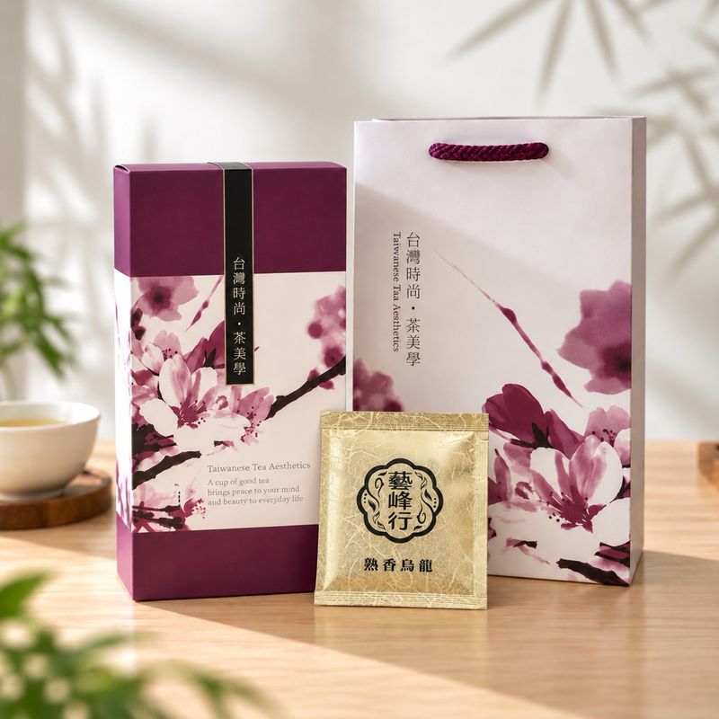 台灣高山茶包禮盒 25入|3g平面茶包
